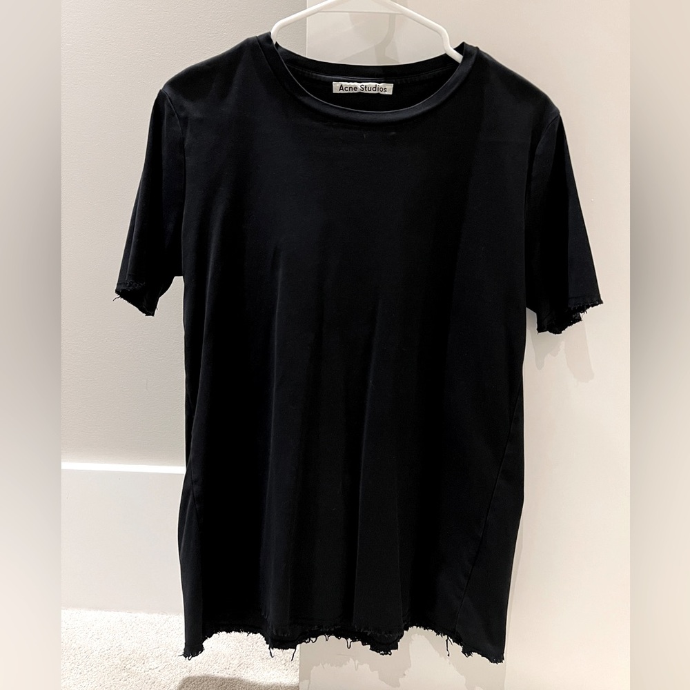 Acne Studios Black Short Sleeve Tee